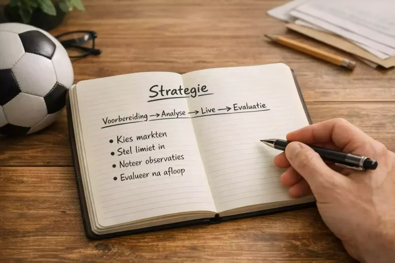 Voetbal wedden strategieën en bankroll management